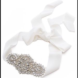 Badgley Mischka Embellished Belt